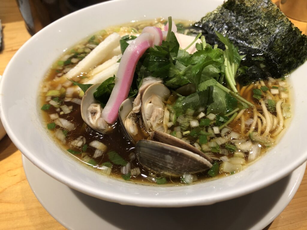 むぎとオリーブのラーメン