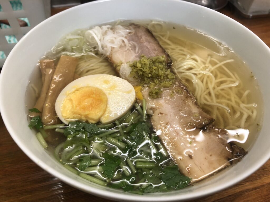 麵屋ひょっとこのラーメン