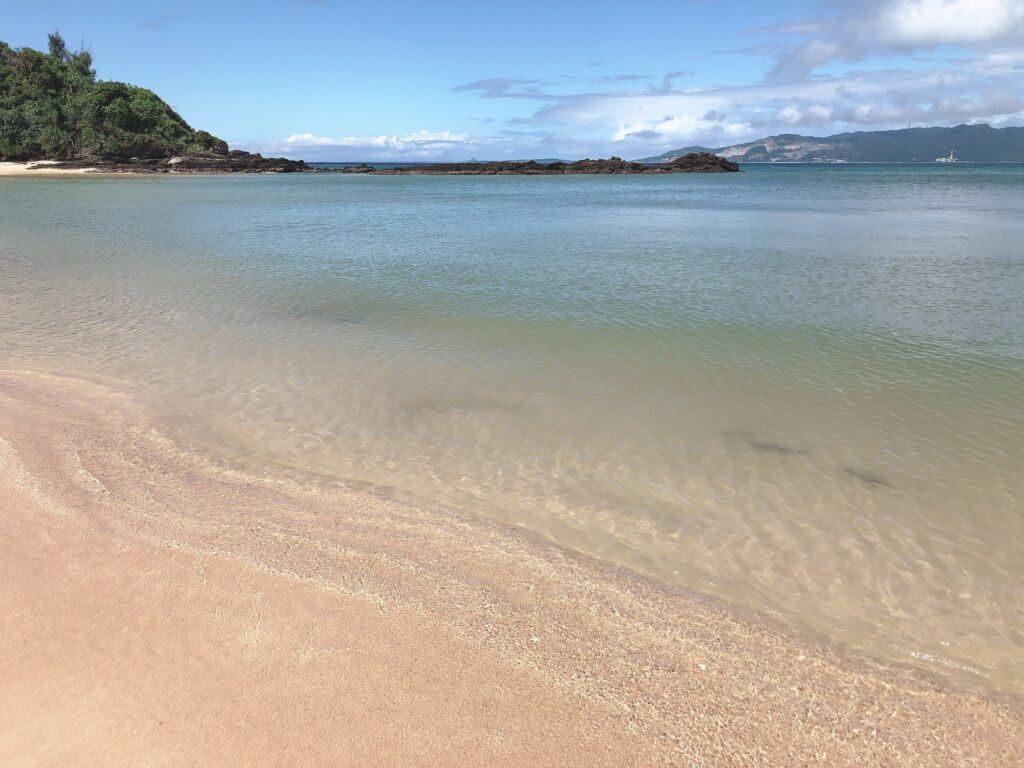 古宇利島のビーチ