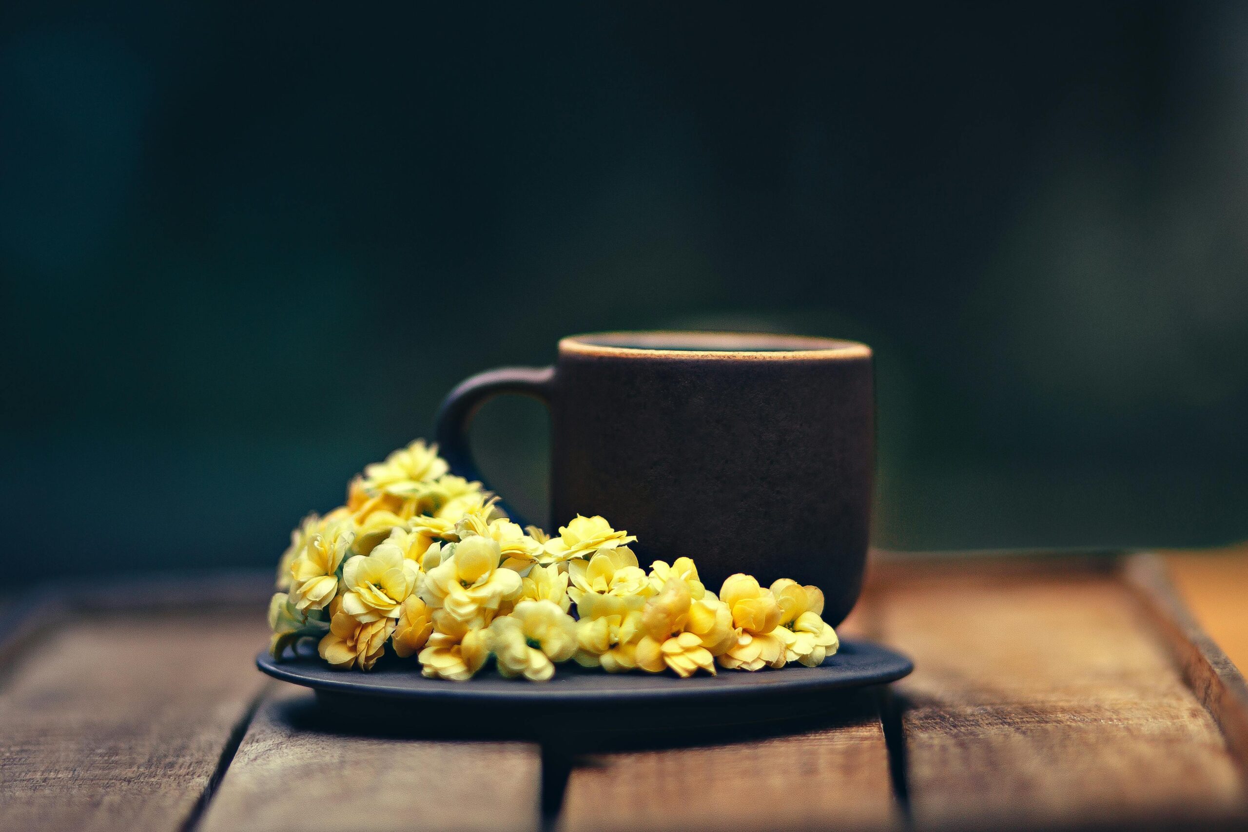 オシャレなお茶の雰囲気