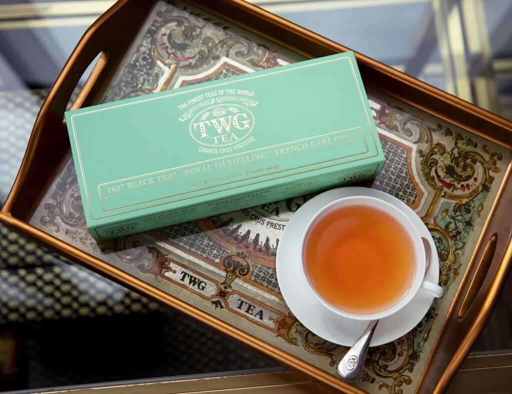 TWG teaの紅茶と美しいパッケージ