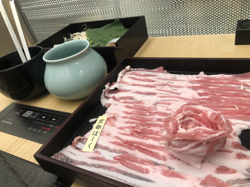 瓢斗の豚しゃぶしゃぶ