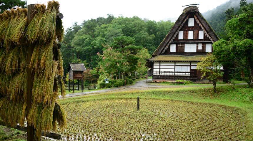 飛騨民俗村・飛騨の里の風景