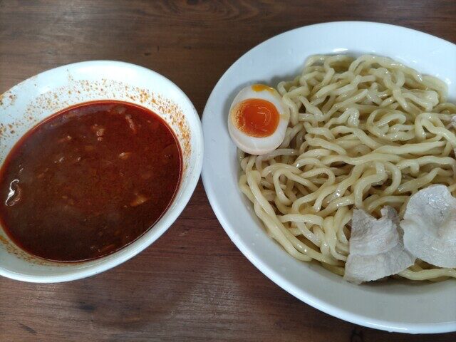 高木やの辛子みそつけ麺