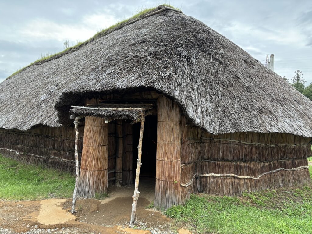 三内丸山遺跡の竪穴住居