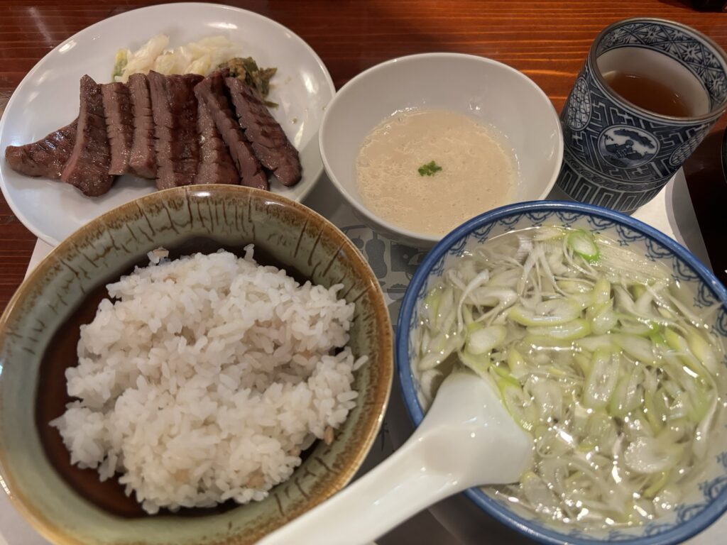 たんや善治郎の牛タン定食