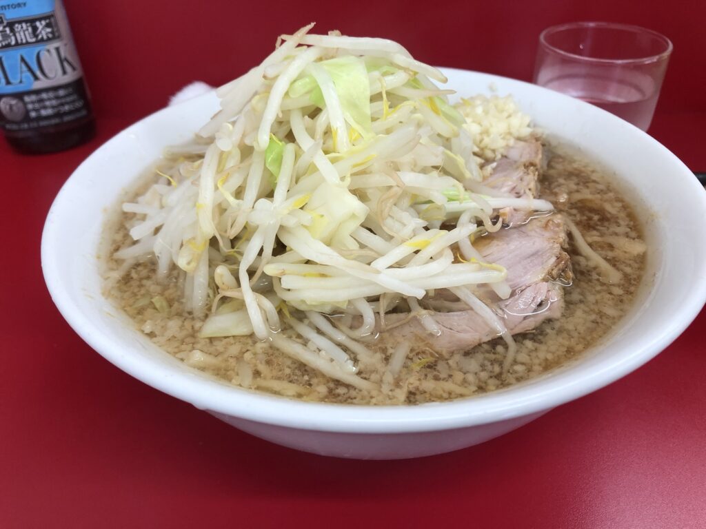 ラーメン二郎 神田神保町店のラーメン